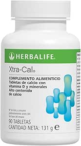 Herbalife - Complemento Alimenticio Con Calcio + Vitaminas y Minerales Xtra-Cal 131 g