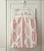 Levtex home Baby - Little Feather Pink Crib Bed Set - Baby Nursery Set - Pink Coral Cream Gold - Dreamcatcher - 5 Piece Set Includes Quilt, Fitted Sheet, Diaper Stacker, Wall Decal & Skirt/Dust Ruffle, White
