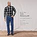Levi's Men's Big and Tall 505 Big & Tall Regular Fit Jean, Dark Stonewash, 42x34