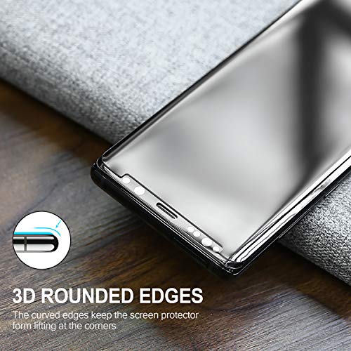 Galaxy Note 8 Privacy Screen Protector, THRIKGOLD 2Way Anti Spy Defender 9H Hardness Case