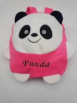 Jassi Toy Kids School/Nursery/Picnic/Carry/Travelling Bag - (Pink Panda)