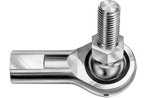 CLIPSANDFASTENERS 1 Female Rod End W/Stud Ball Joint 5/16-24 Right