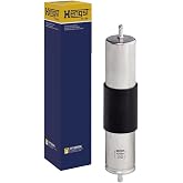 HENGST - Fuel filter H108WK - Fuel line filter for vehicles | Removes dust and dirt from petrol or diesel engines &ndash; Protects the injection system