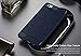 Huawei P8 Lite Case, Landee Soft TPU Shock Absorption and Carbon Fiber Design Silicone Case for Huawei P8 Lite (2015) (Navy Blue)