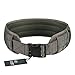 OneTigris Tactical Battle Belt - MOLLE Belt Quick Release Padded Patrol Belt Airsoft Belts for Men, Green