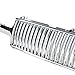 Spec-D Tuning Chrome Vertical Front Bumper Grille Compatible with 1999-2002 Chevy Silverado, 2000-2006 Tahoe Suburban