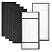 Colorfullife HRF-H2 True HEPA Air Purifier Replacement Filter Compatible Honeywell Air Purifier HPA060, HPA160, HPA050, HPA150, HHT055, HHT155, 2 True HEPA HRF-H2 / Filter (H) 4 Pack Pre-Filters
