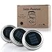 Solar Mason Jar Lights - 3 Pack of Lids for Regular Mouth Mason Jars - Soft White Color - 8 Fairy Lights per string for a firefly effect