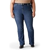 Levi Strauss Signature Gold Womens Modern Bootcut Jeans Mid-Rise Stretch Denim (Also Available in Plus)