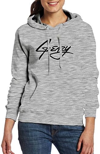 ZdaR RH Pullover G-Eazy Womans Trendy Sweatshirt Pocket Hoodie M Ash
