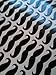 Set of 50 3 Inch Vinyl Mustache Decals