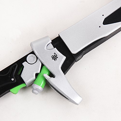 Mtxc Overwatch Cosplay Prop Genji Sword & Scabbard Black - Image 7