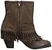 Naughty Monkey Women's Swing Low Ankle Bootie, Taupe, 6 M US
