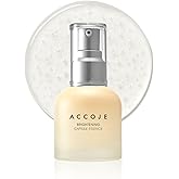 ACCOJE Brightening Capsule Essence 50 ml / 1.69 fl oz – Lightweight K-Beauty Essence with Korean Jeju Botanicals for Radiant, Even-Looking Skin