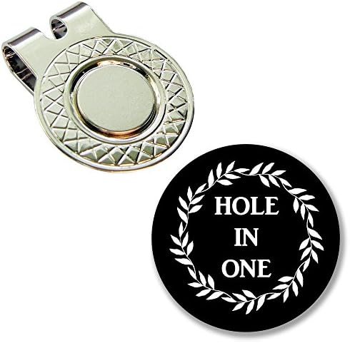 BUSHMANCRAFT 1 Golf Ball Marker + 1 Magnetic Hat Clip Set (Hole in One#2)