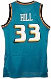 Grant Hill Detroit Pistons Adidas NBA Throwback Swingman Jersey - Teal