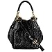 FASH Limited Casual Satchel Handbag Texture Bag - Black