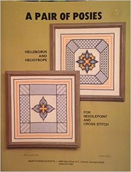 A Pair Of Posies Needlepoint And Cross Stitch Book Mary De