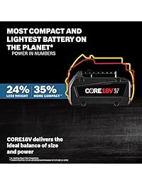 Bosch GXS18V 01N14   Kit de arranque de 18 V con batería y cargador CORE18V, color negro