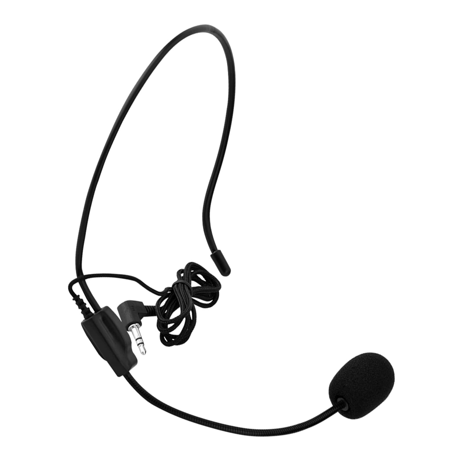 Headworn Microphone, ABS Material, Clear Sound, Compatible with Speakers, Sound Cards, Amplifiers, Computers