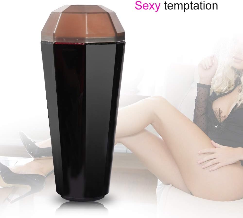 Qiaolidong Male Personal Pleasure Cup Põckët-Püssýs with Plump Ribbed for All Over Body Deep Tissue Muscle Thera-py