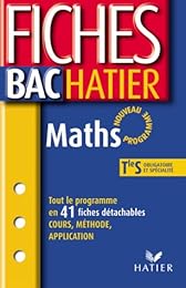 Mathématiques, terminale S