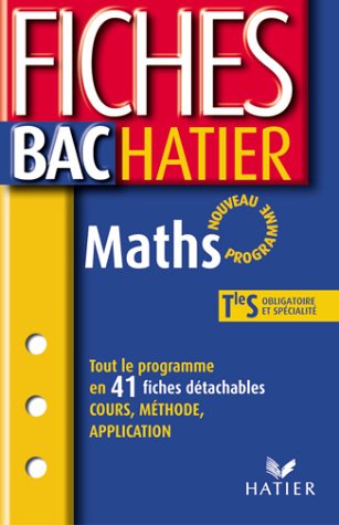Mathématiques, terminale S