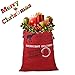 Blank Santa Sack, Personalized Santa Bag with Drawstring Jumbo Size 27.6