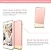 iPhone 6S Plus Case, Maxboost [Vibrance S] Slider Style Protective Case Soft-Interior Cover for iPhone 6 Plus 2014 / 6S Plus 2015 - Rose Gold