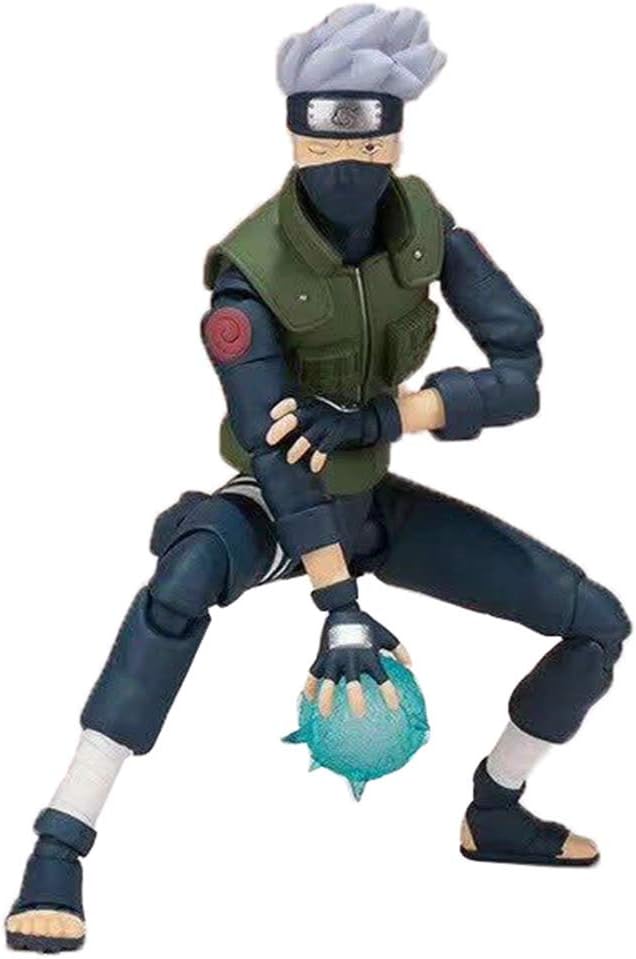 Chutoral Naruto Figures, Hatake Kakashi Action Figure Nendoroid PVC Figure for Anime Fans Collection, 15cm