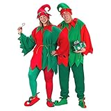 Elf Set Costume - Plus Size - Chest Size 48-53