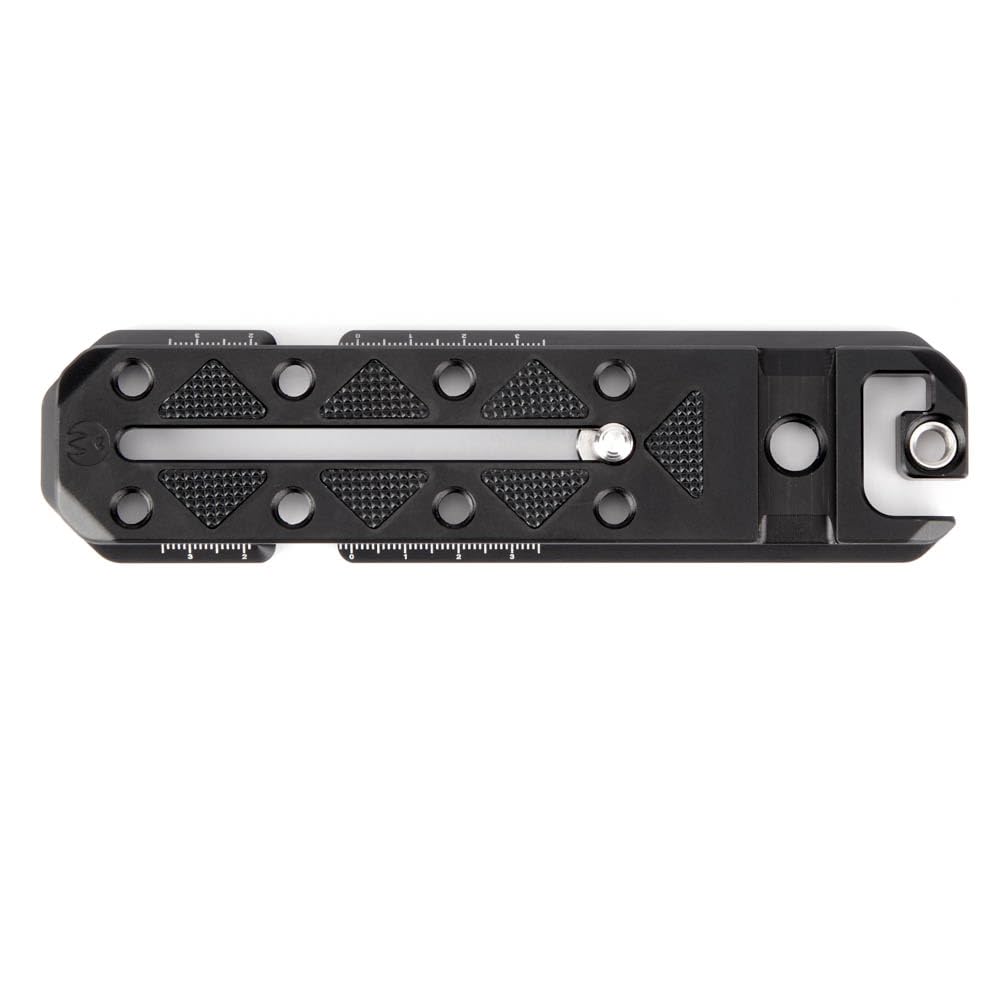 3 Legged Thing Ultra Plate – 150mmArca-Swiss Compatible Long Quick Release Plate | Multi-Mount for Cameras, Monitors & Accessories (Darkness)