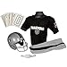 Franklin Sports Las Vegas Raiders Kids Football Uniform Set - NFL Youth Football Costume for Boys & Girls - Set Includes Helmet, Jersey & Pants - Large