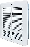 King W2415 1500-Watt 240-Volt Wall Heater, White