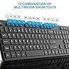 Wireless-Keyboard-and-Mouse-WisFox-24G-Slim-Ergonomic-Keyboard-and-Mouse-Set-with-One-USB-Receiver-Full-Size-Qwerty-Keyboard-Quiet-Computer-Mouse-for-WindowsLaptopPC Keyboard & Mouse Set, Wireless Keyboard and Mouse, WisFox 2.4Ghz Slim Ergonomic Keyboard and Mouse Combos with One USB…