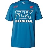 Fox Racing Honda T-Shirt-Dusty Blue-XL