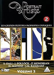 Portrait D'artiste Vol 2 Coffret 5 Dvd Pollock - Mondrian - Matisse - Basquiat