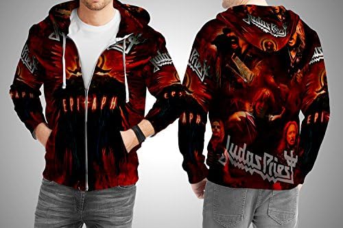 JUDAS PRIEST THRASH METAL BAND Custom Fullprint Sublimation Tshirt