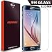 Galaxy S6 Screen Protector, BRIDGEGEN High-Definition Front Tempered Glass Screen Protector with Anti-Bubble Premium HD Clear Film / Touch Responsive Shield for Samsung Galaxy S6 - Retail Packaging