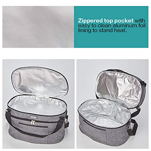 HOMEST Slow Cooker Bag for CrockPot 68 Quart, Insulated Travel