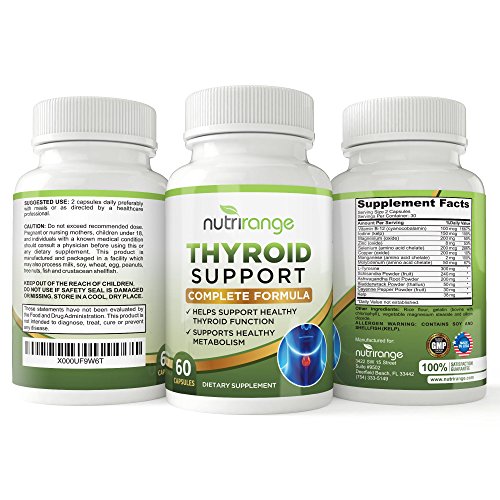 Thyroid Support Supplement Complete Formula For Increased Metabolism