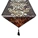 Yingsen New Hot Stamping Contracted Classic Table Runner 13x70inch (13x70 inch, Coffee)