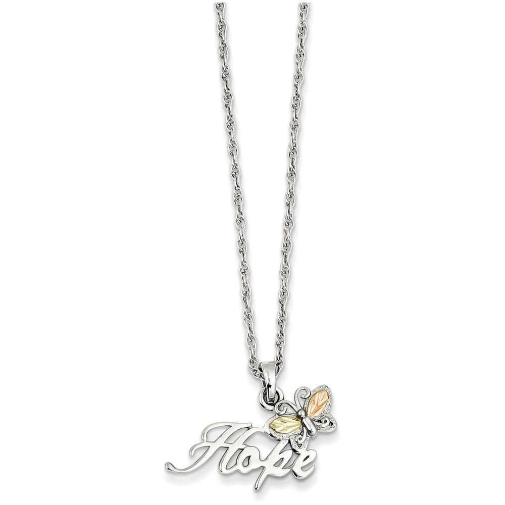 Finejewelers Sterling Silver Butterfly 