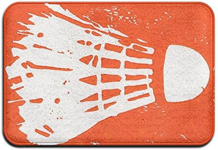 Badminton Low Profile Non Slip Durable Thin Entrance Way Bedroom Cars Doormats Door Mats Rug