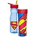 Zak Designs DC Comics 25 oz. Water Bottle with Straw, Superman
