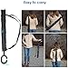 Outdoor Wealth Double Layer Self-Standing Inverted Umbrella with SOS Reflective Stripe Safety Car Reverse Folding Umbrella for Women & Men - Windproof Waterproof Auto