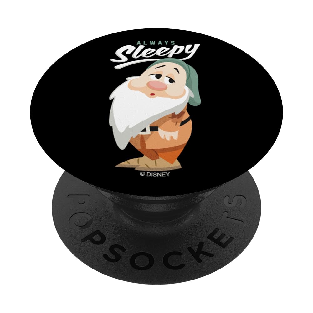 Disney Snow White and The Seven Dwarfs Always Sleepy PopSockets Swappable PopGrip
