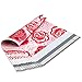 UCGOU Poly Mailers 10x13 Inch Red and Pink Roses Designer 100 Pack Patterned #4 Shipping Bags Mailing Envelopes Self Seal Waterproof and Tear Proof Boutique Postal Small Business for Clothes