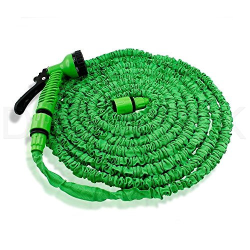 Deluxe 50 Feet Expandable Flexible Garden Water Hose w/ Spray Nozzle - Thumbnail 4