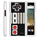 [ZTE Sonata 3 Slim case, ZTE Avid Plus case ][Snap Shell] Hard Plastic Slim White Snap on case with Unique Designs by Miniturtle - Game Controller